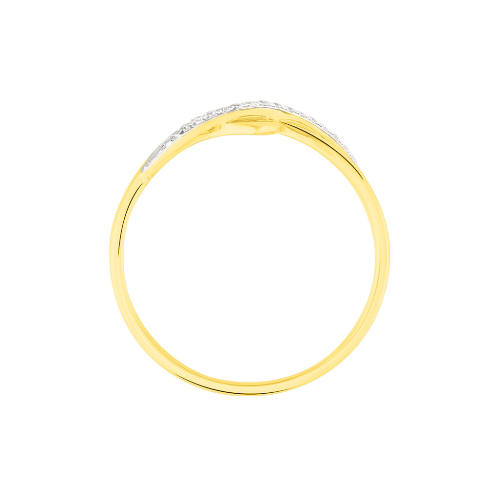 Bague Beata Or Jaune Diamant
