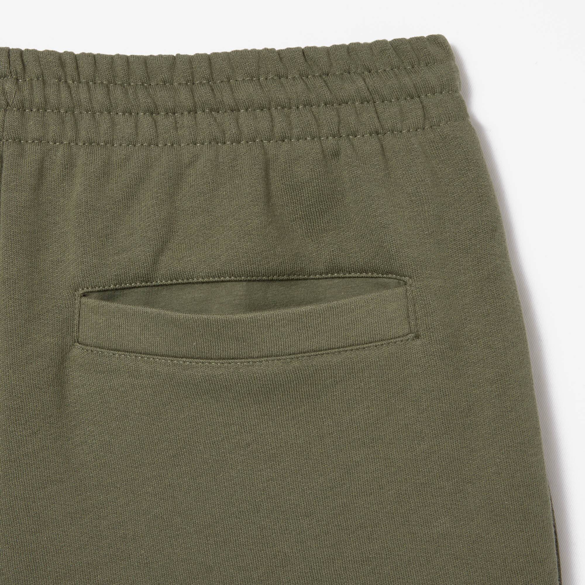 Short jogger en molleton Shorts - Vert - Lacoste - Homme