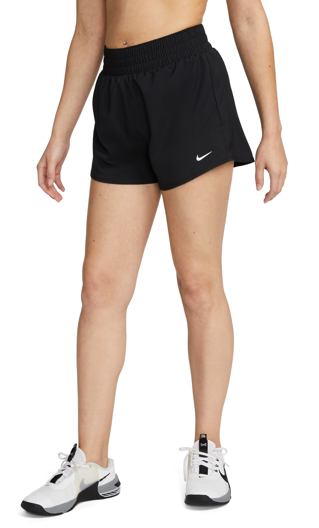 Dri-FIT One High Waist Shorts Dame 010/Black