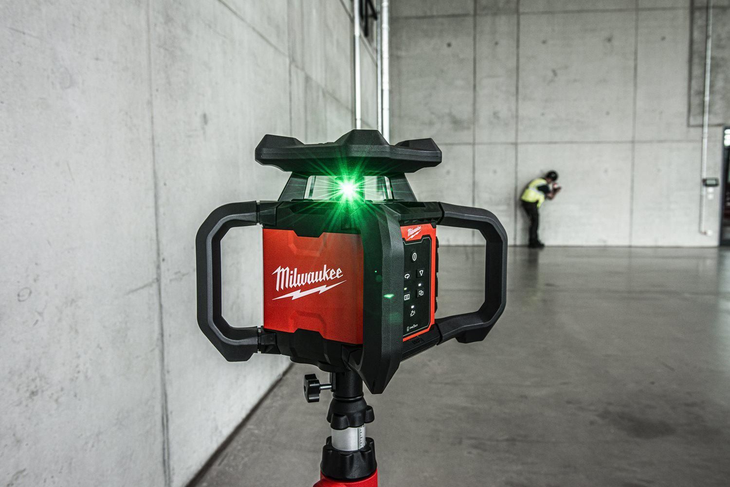 Milwaukee M18 RLOHVG300-501C ONE-KEY™ Accu rotatielaser Groen   Laserontvanger RD300G - 4933493194