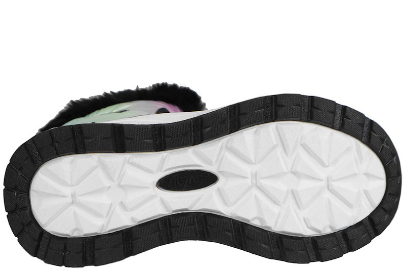ZIGZAG RASBELL KIDS BOOT WP STØVLE I SORT TEKSTIL