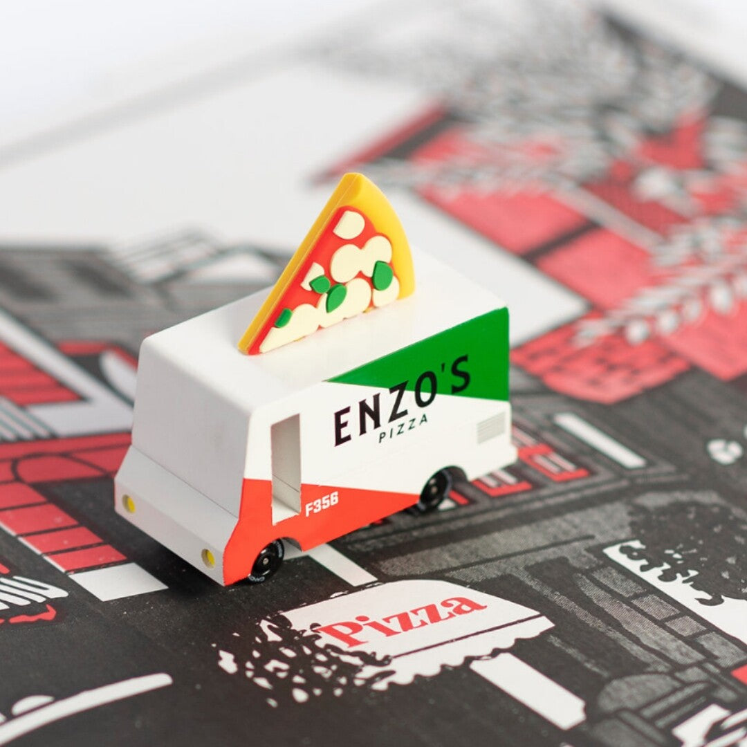 Candylab candycar pizza van