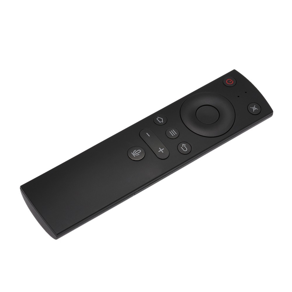 Wireless 2.4 GHz Funk Fernbedienung mit Spracheingabe Funktion   USB Empfänger für Android TV Box / PC (Batteriebetrieben) - Schwarz