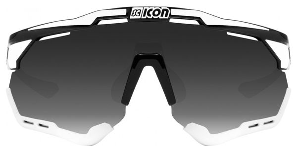 Scicon Sports Aeroshade XL Lunettes De Soleil De Performance Sportive (Scnpp Multimiror Silver/Boulon Blanc Brillant)