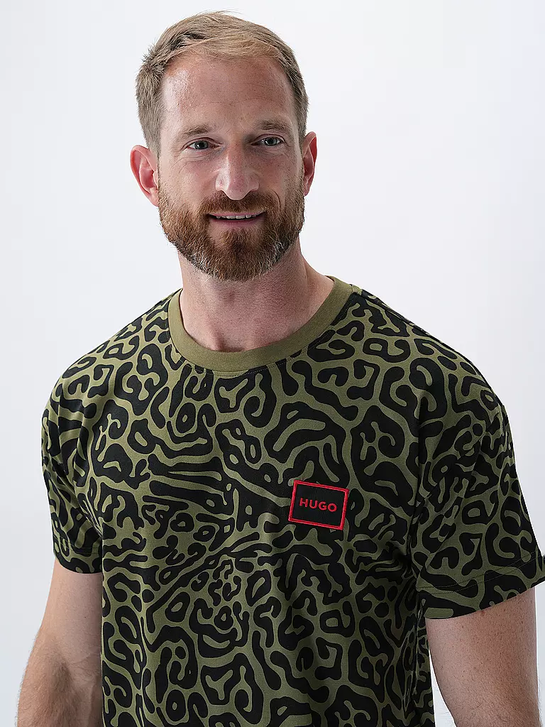 HUGO Loungewear T-Shirt olive