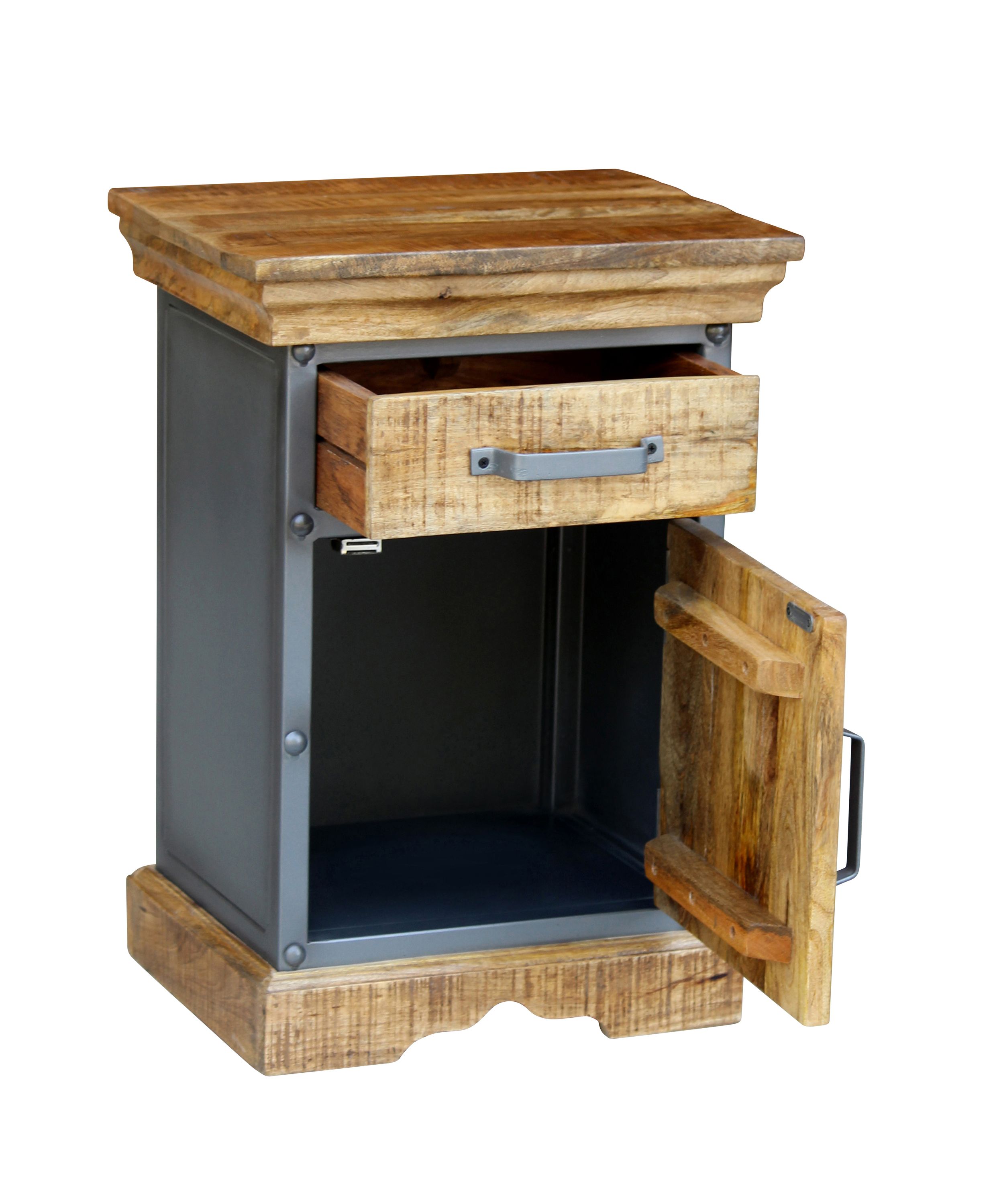 Nachttisch Holz Industrial JOLIE
