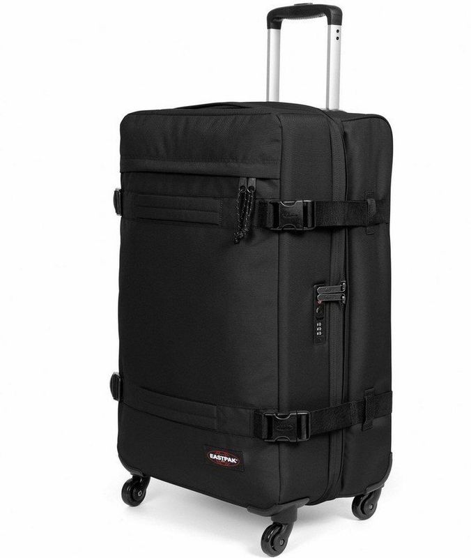 Eastpak - Transit'R 4 XL - Zachte Koffer - Zwart - Polyester