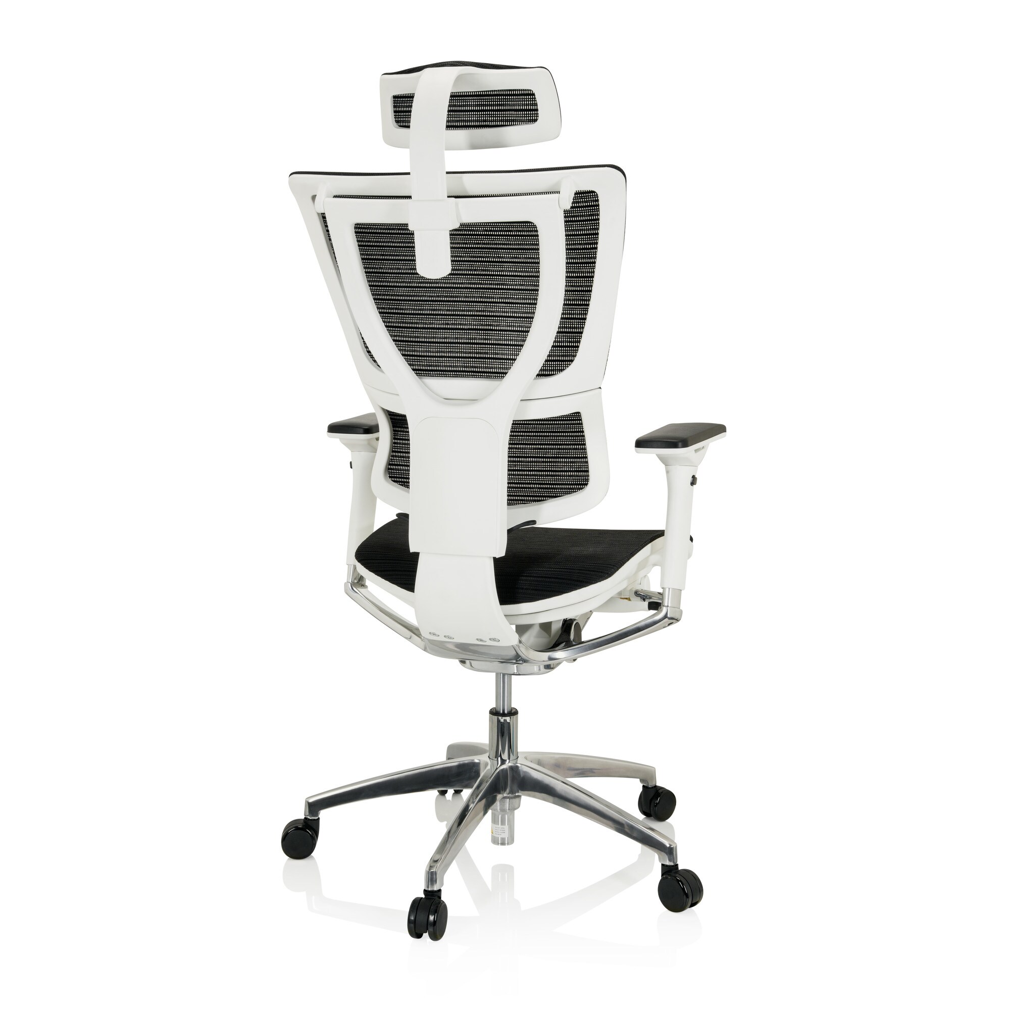 Luxus Chefsessel ERGOHUMAN SLIM Netzstoff mit Armlehnen (höhenverstellbar) hjh OFFICE