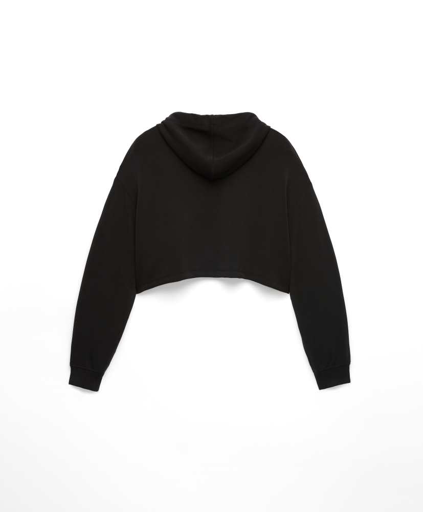 Moletom cropped de modal