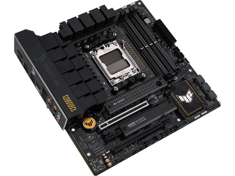 ASUS Mainboard TUF GAMING B650M-PLUS WIFI Gaming Micro-ATX-Mainboard mit B650-Chipsatz