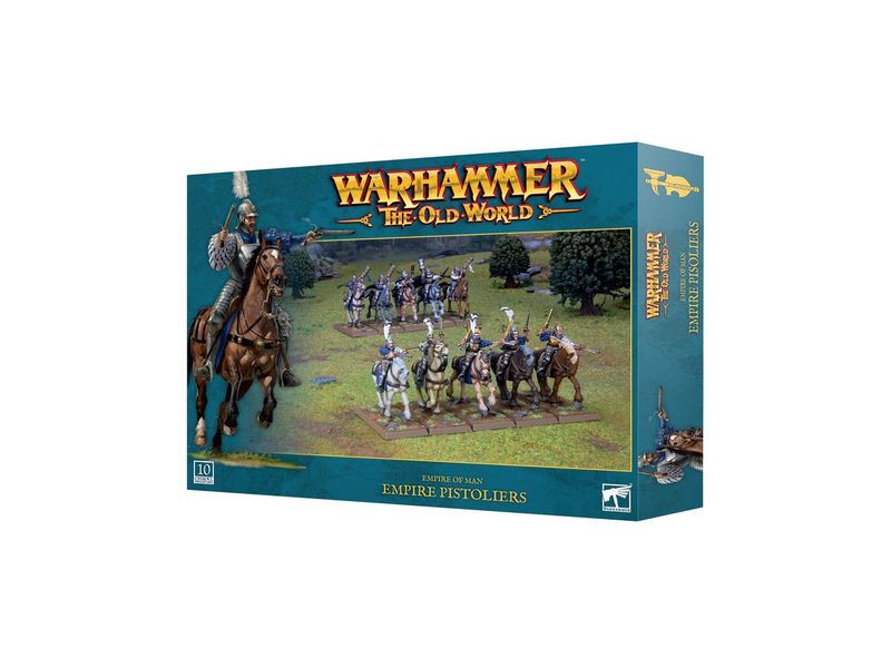 Games Workshop Warhammer Old World Empire Of Man: Empire Pi Warhammer Old World Imperiale Pistoliere – Bausatz