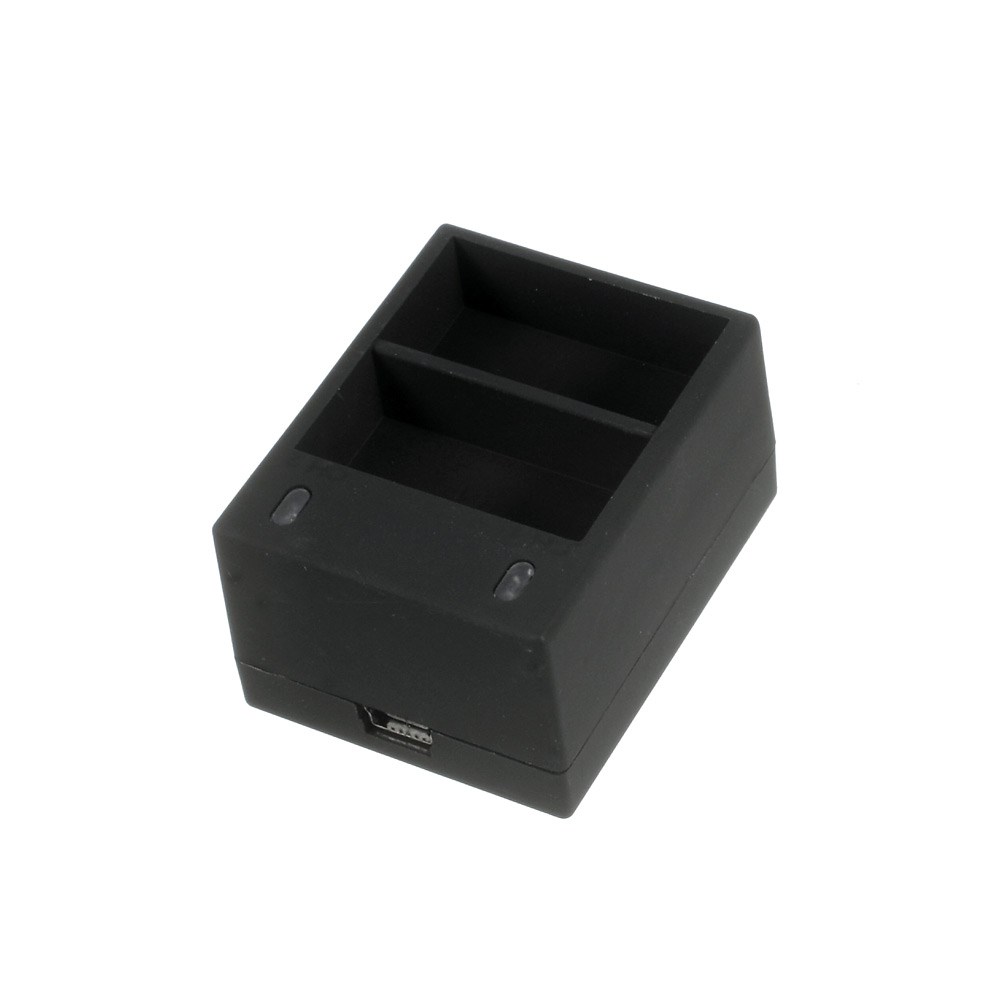 GoPro Hero 3 / 3  Dual USB Ladegerät   4 Ersatzakkus AHDBT-201 / 301 - 3.7V / 1050mAh