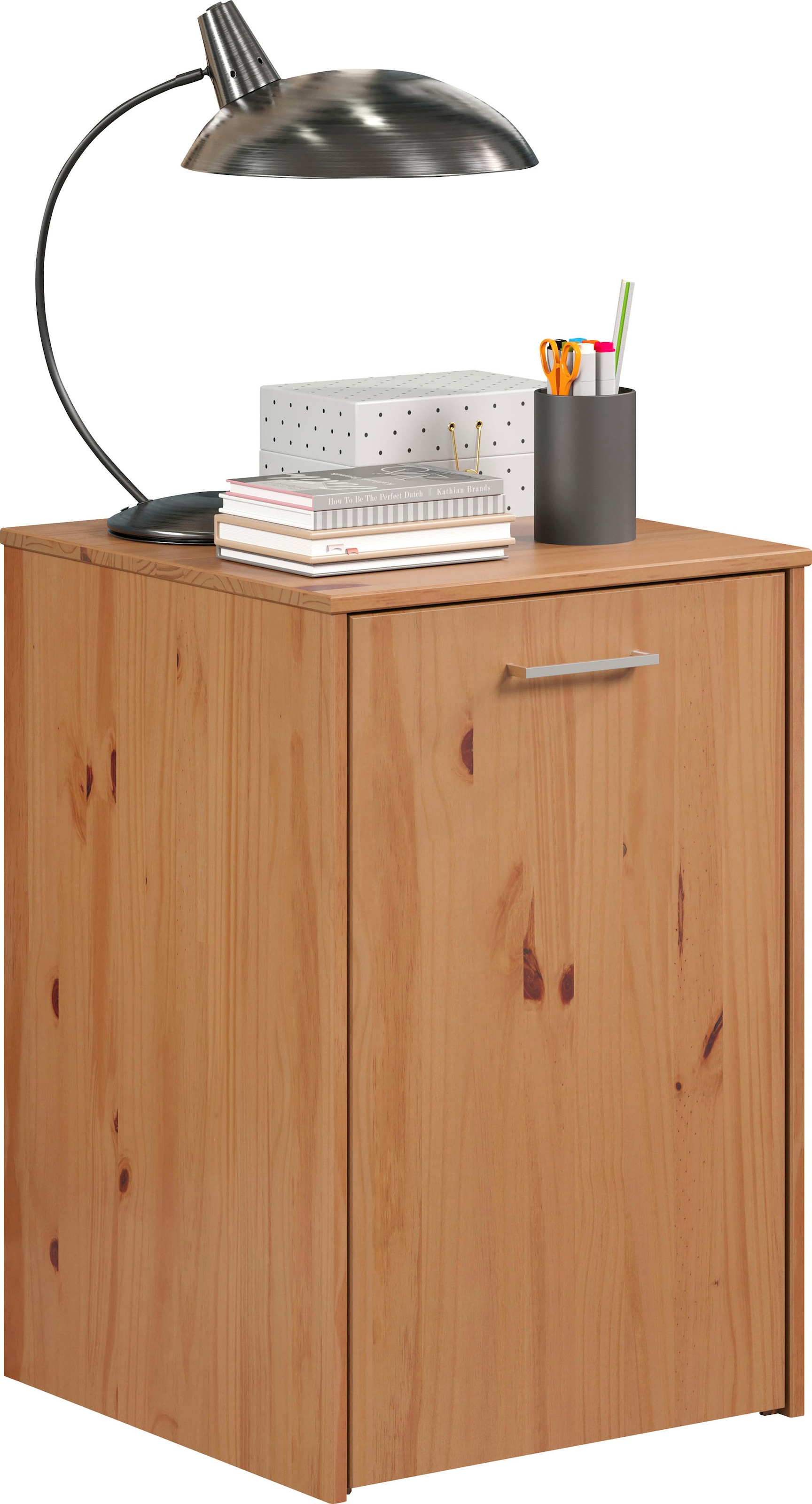 INTER-FURN Regal-Schreibtisch »Voltera« 1 Stk. tlg. kleiner Massivholz Schreibtisch, gross ausziehbar von 57 zu 164 cm