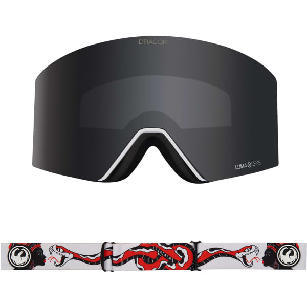 Masque de ski DRAGON RVX MAG OTG RANALTER24/LLDARKSMOKE+LLSILVERION