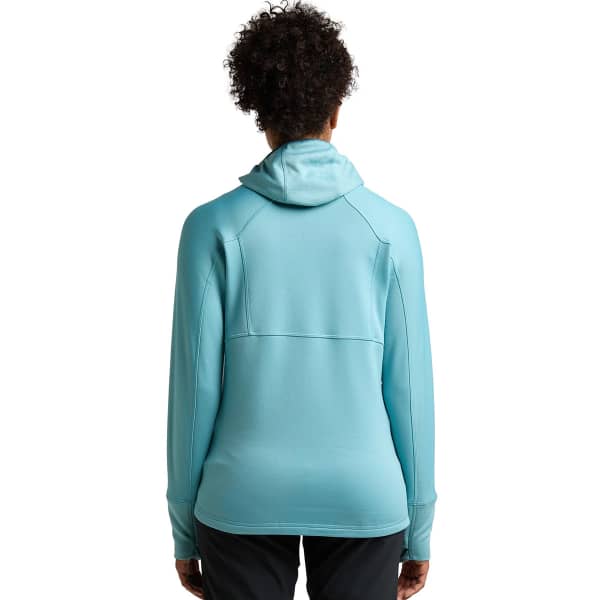 Veste polaire ski rando HAGLÖFS HAGLOFS BETULA HOOD WOMEN FROST BLUE