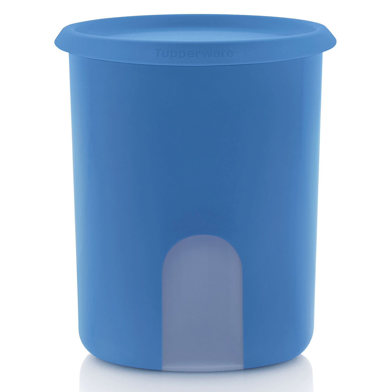 Tupperware Boite de conservation avec couvercle Window bleue - 2L