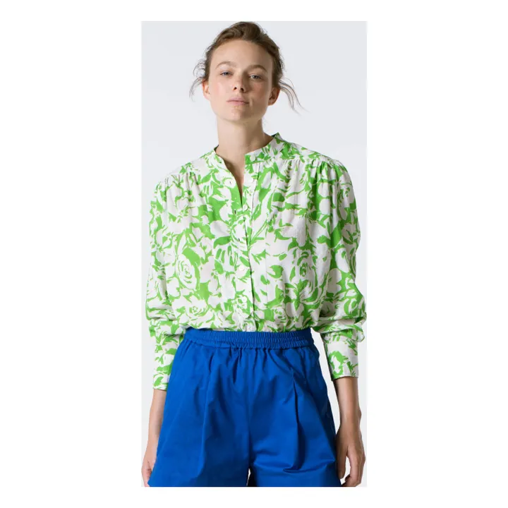 Suzie Winkle Blouse Gaia Fontana | Vert