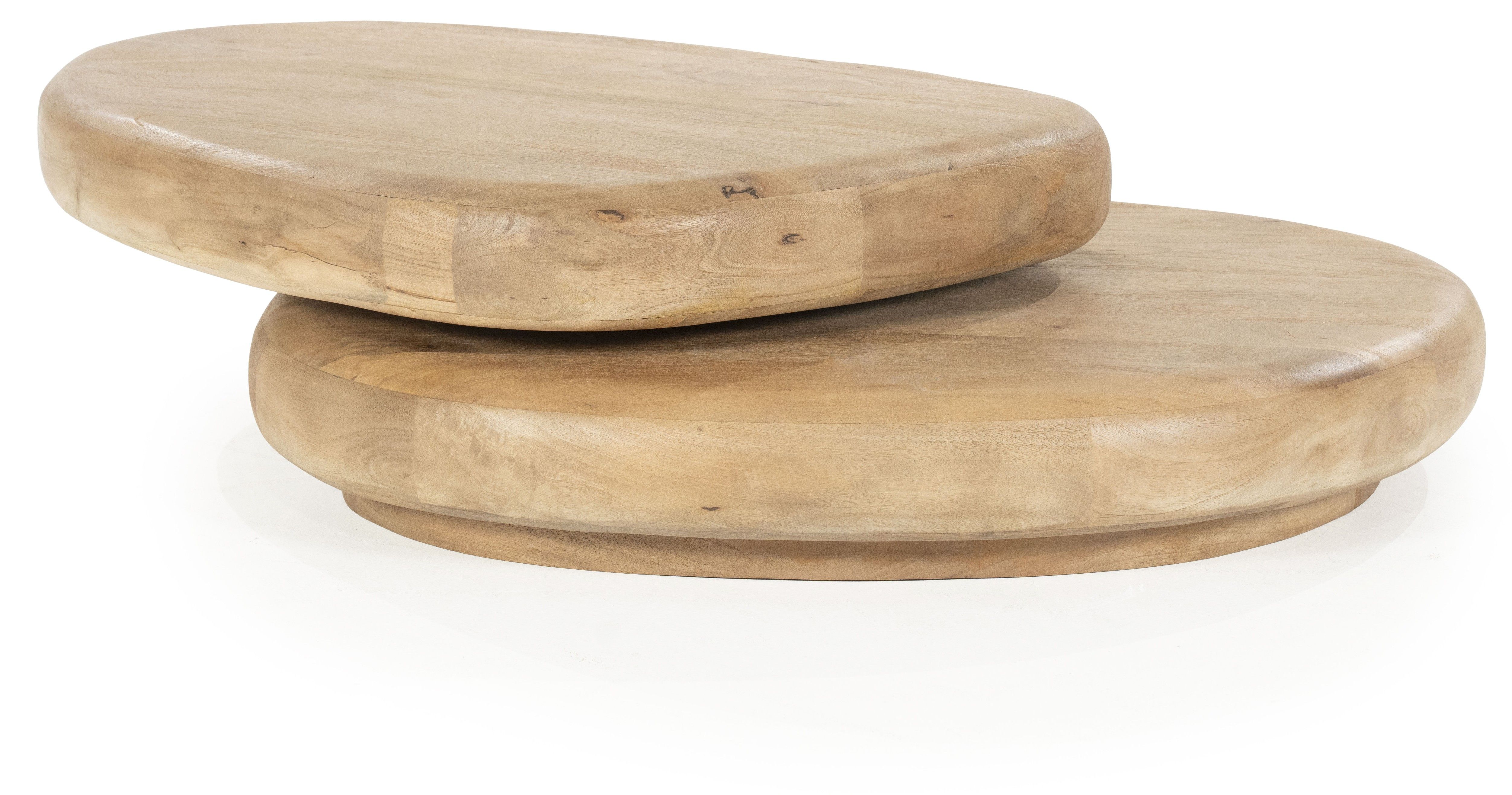 Salontafel light brown 250079 Kabo B100 x D80 x H27 cm