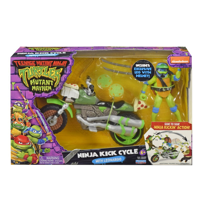 Teenage Mutant Ninja Turtles - Ninja Kick Cycle - Leonardo
