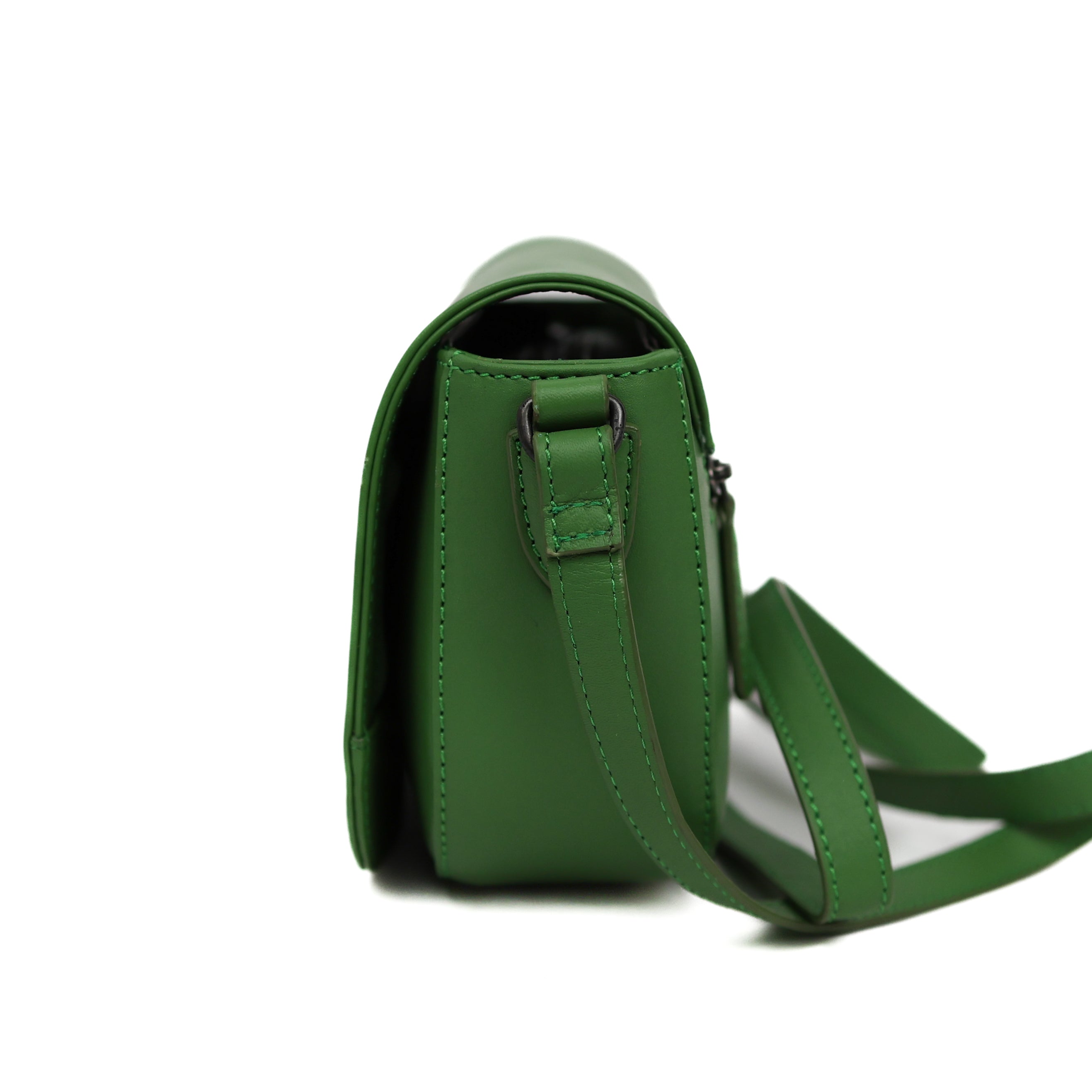 Schoudertasje met flap 'Anastasia' Willow Bough Green Willow Bough Green