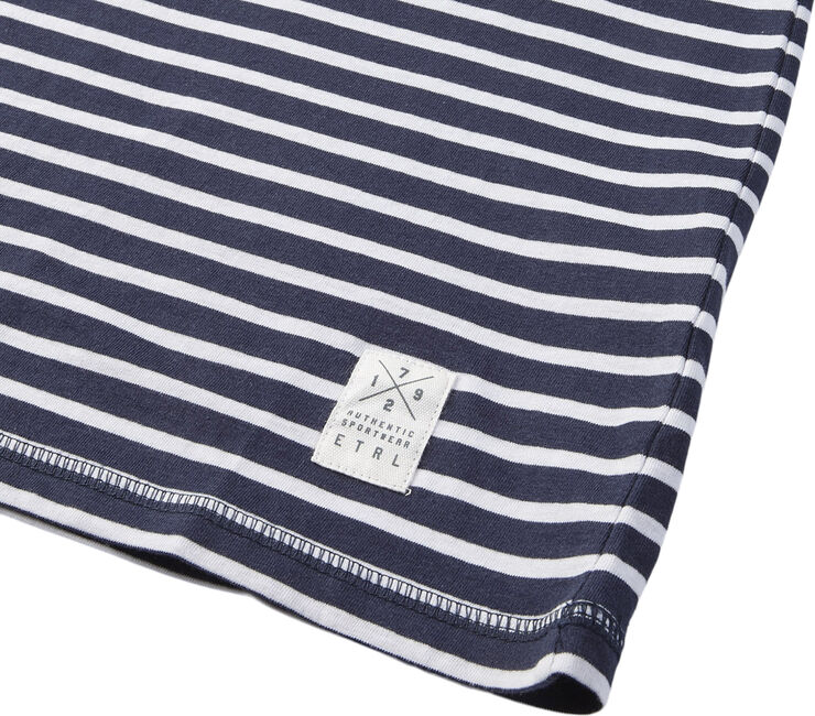 Etirel Nautic Stripe T-Shirt Blå
