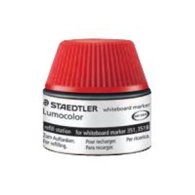 STAEDTLER LUMOCOLOR - Flacon de recharge 20 ml - noir - pour marqueurs effaçables Lumocolor 351