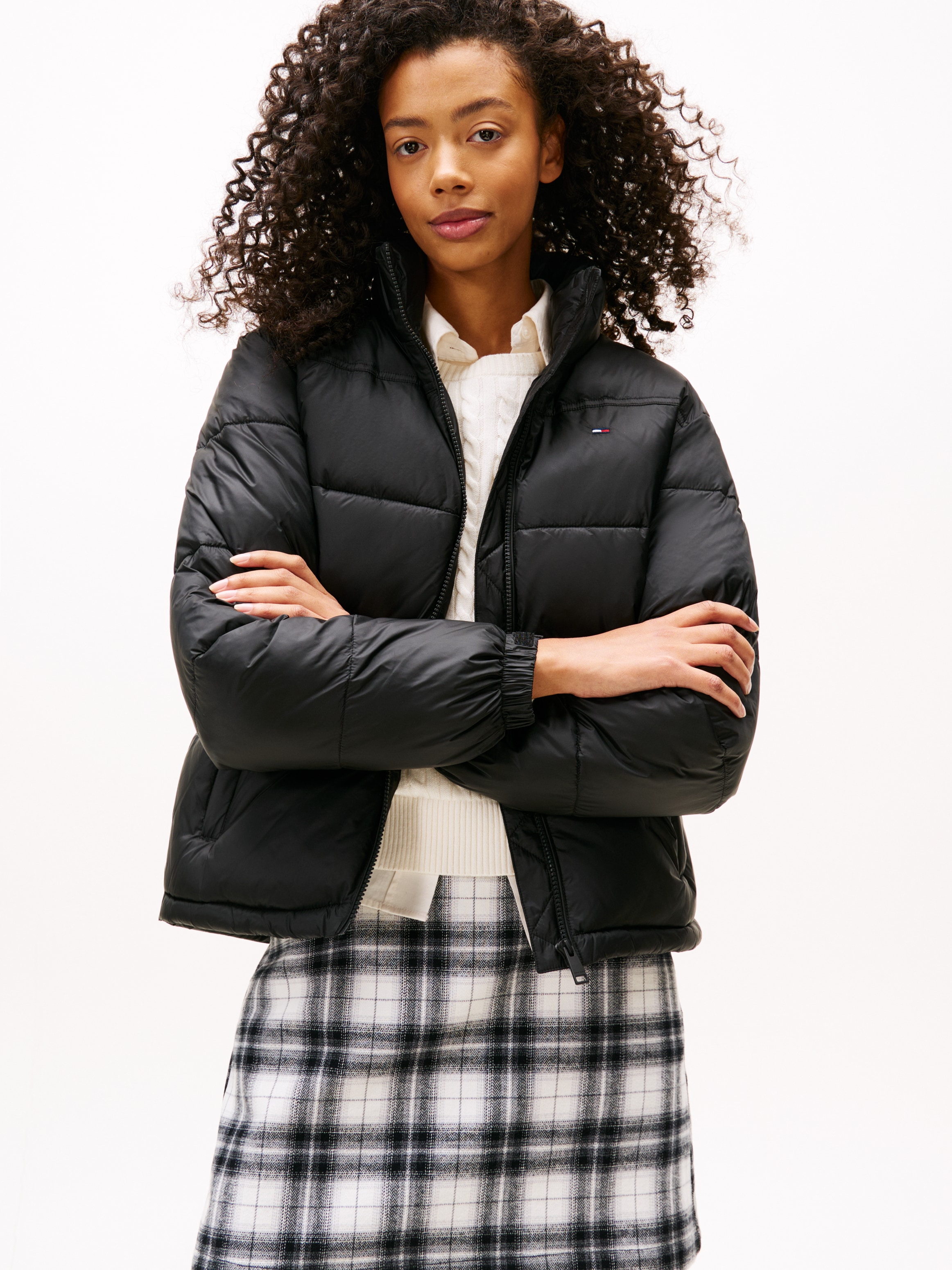 Tommy Jeans Steppjacke »TJW PCKBL HOOD ESS PUFFER EXT«