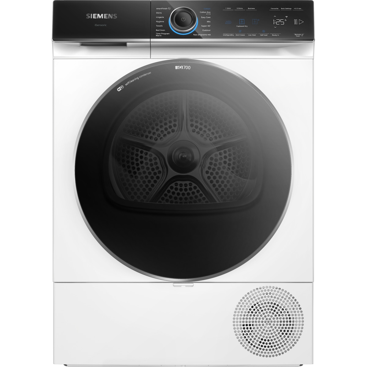 Siemens Tørketrommel WQ45B2ALDN (Hvit)