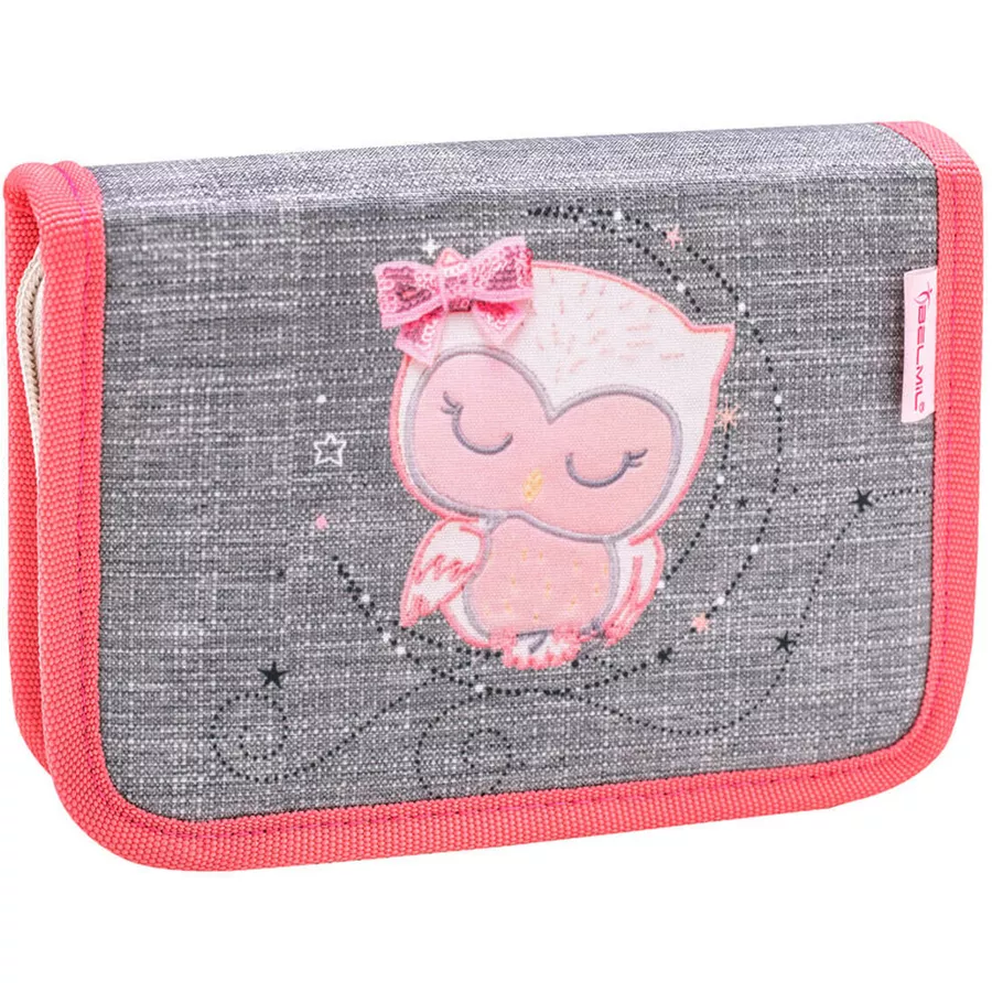 Belmil Schulranzen Classy Schulranzen Set 5-teilig mit Brustgurt Little Owl