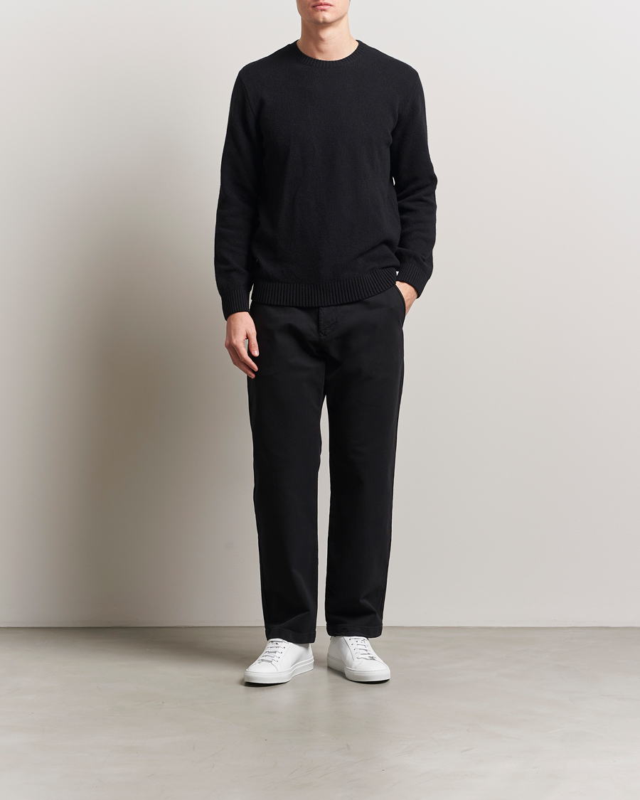 NN07 Aden Regular Fit Chinos Black
