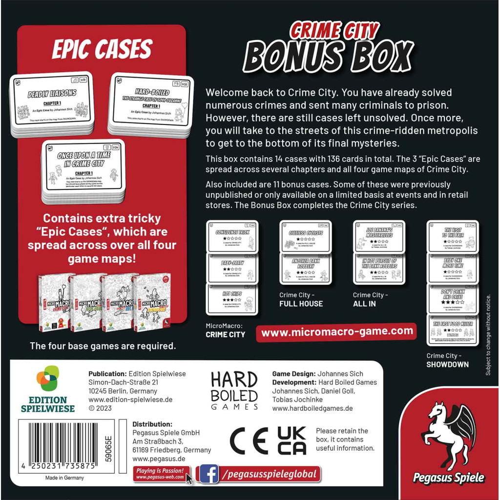 MicroMacro: Crime City  Bonus Box