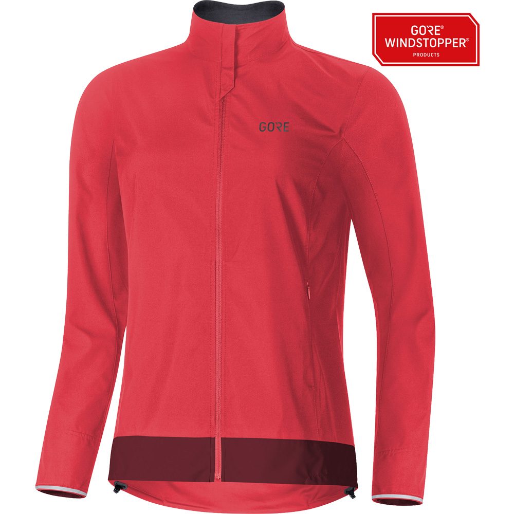 GOREWEAR C3 Gore® Windstopper® Jacke Damen hibiscus pink chestnut red