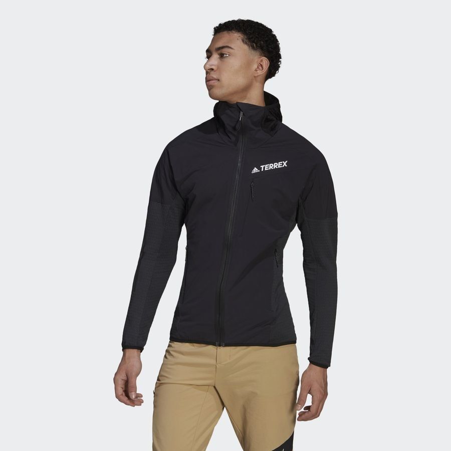 adidas Veste Terrex Fleece avec capuche - Noir