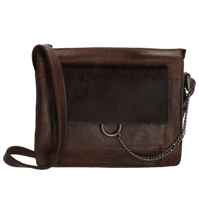 Micmacbags Mendoza Schoudertas Donkerbruin