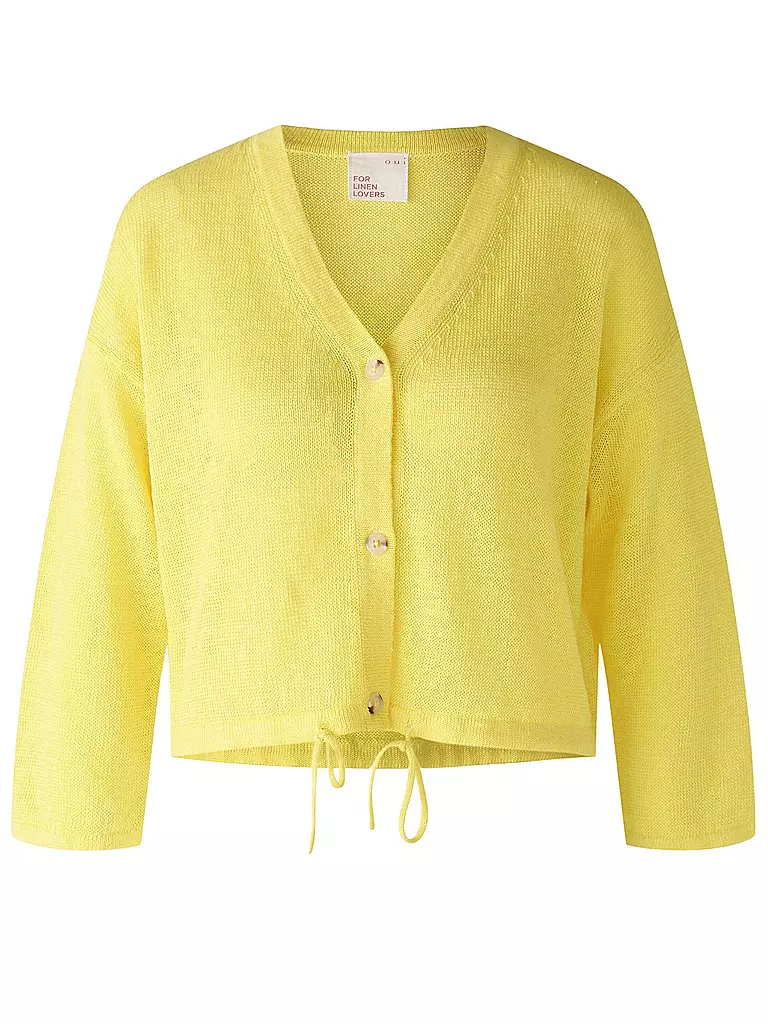 OUÍ Cardigan gelb