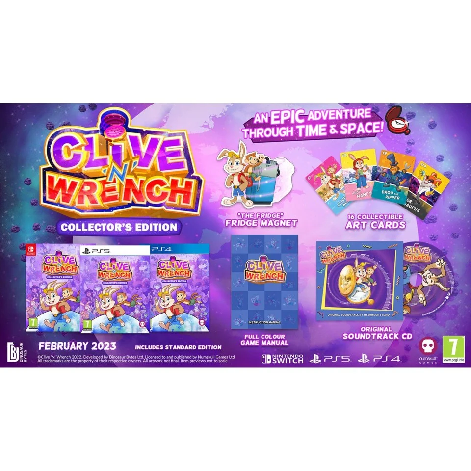 Clive 'N' Wrench (Collector Edition)- PlayStation 5