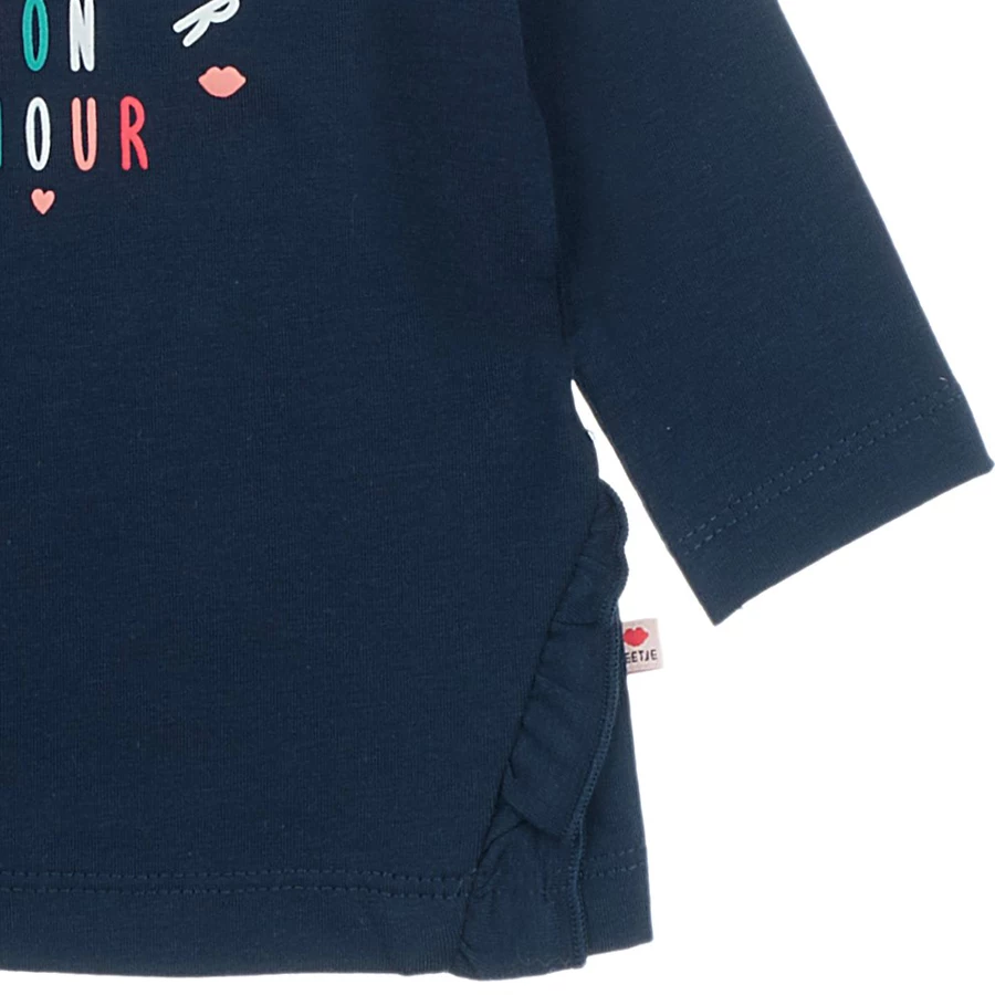 Feetje Longsleeve Bonjour Mon Petit