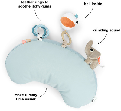 Done By Deer Playground Tummy Time Aktivitetsleke, Blue