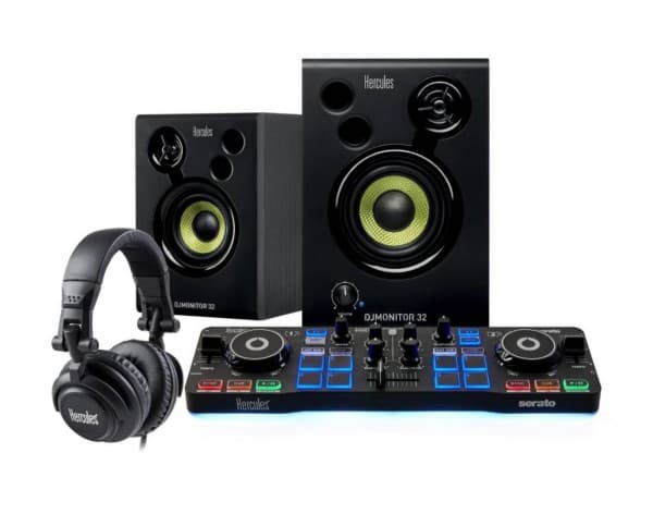 Hercules DJStarter Kit, 3,5 mm, 1,07 GHz, 4 GB, 1280 x 720 piksler, USB