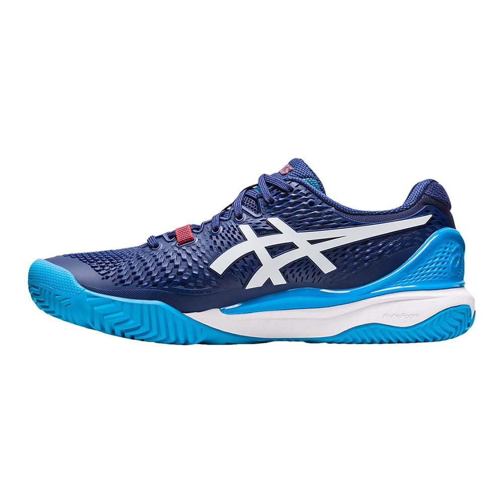 Asics GEL-RESOLUTION 9 PADEL - Chaussures padel Homme indigo blue/white