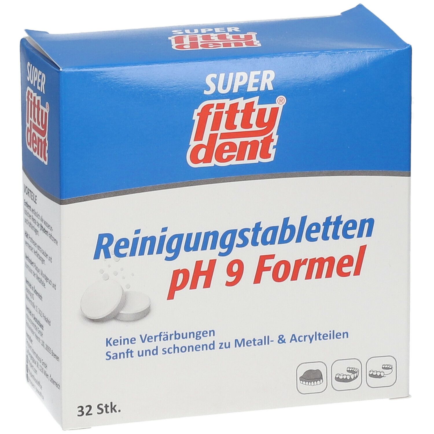 fittydent super Reinigungstabletten