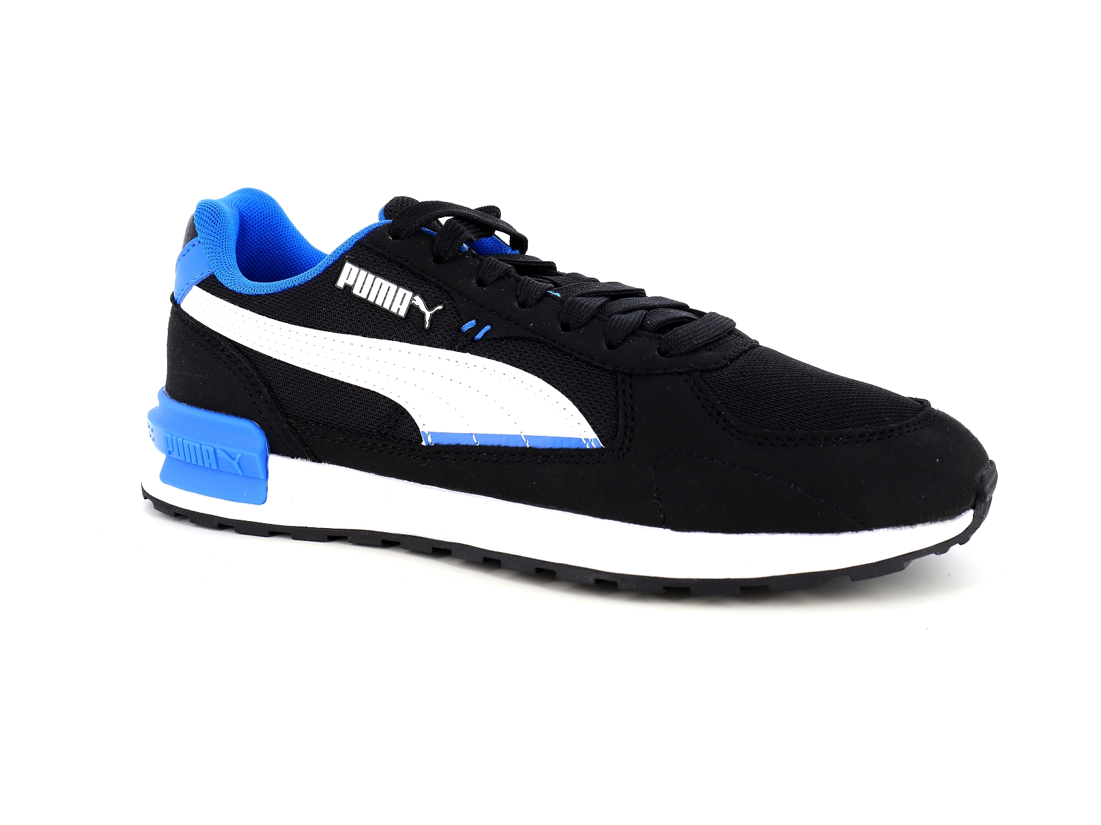 Puma-381987 Synthétique Noir-Bleu