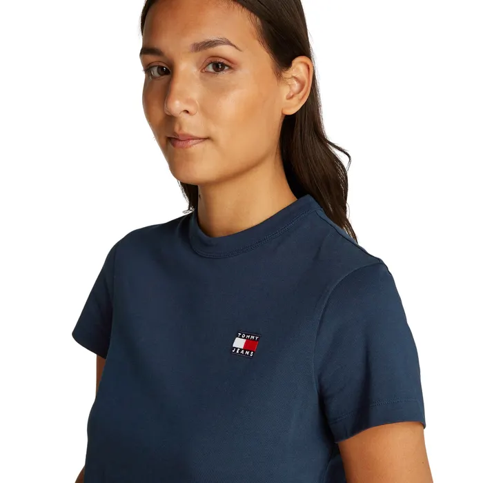 Tommy Hilfiger Badge Crew Shirt Dames