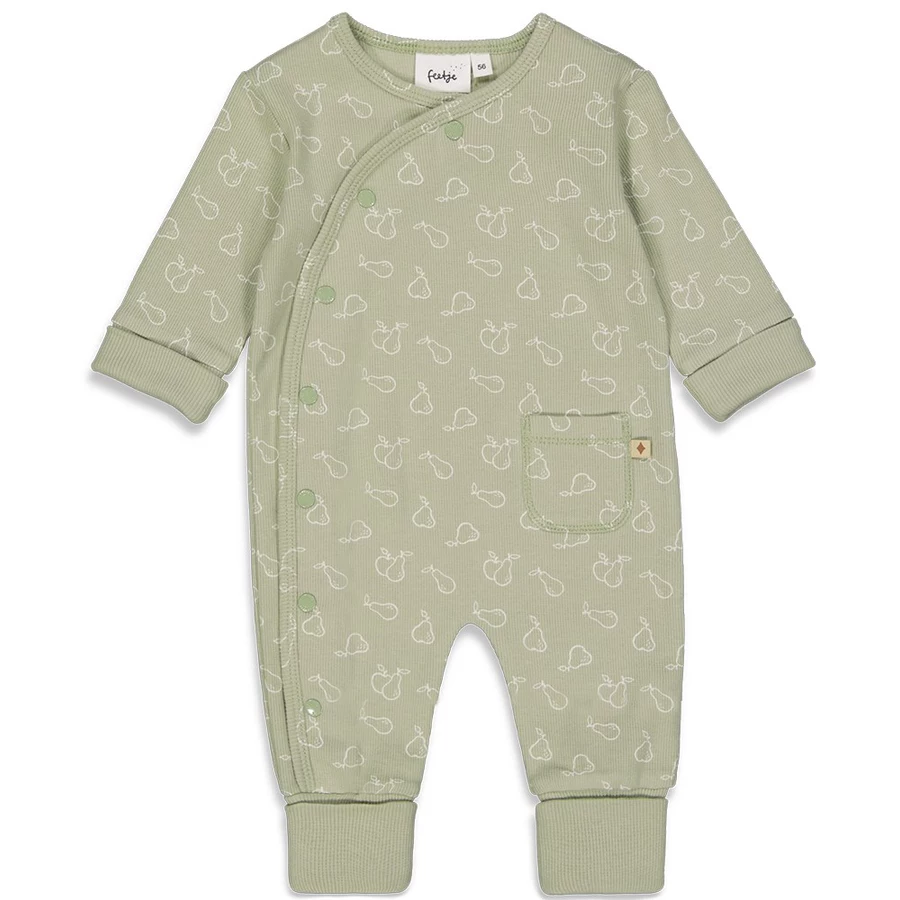 Feetje Schlafoverall Pearfect Groen