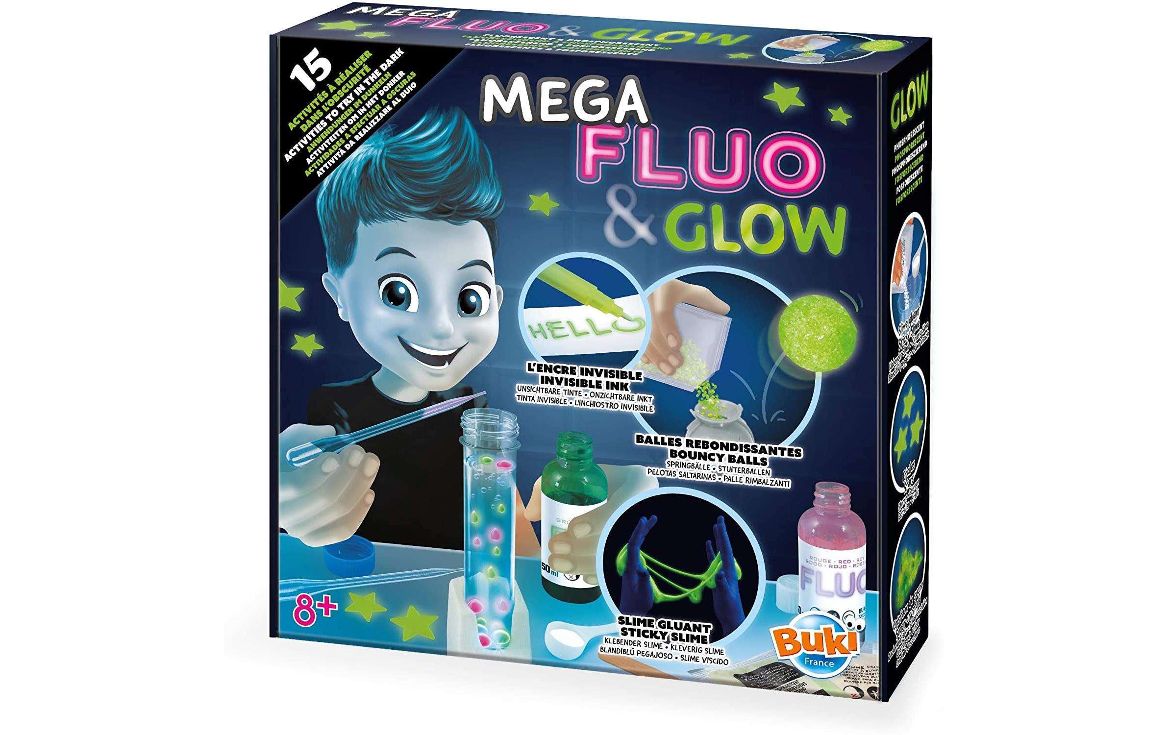 Experimentierkasten Mega Fluo & Glow15 tolle Experimente im Dunkeln