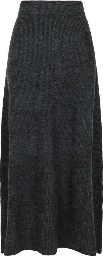 Neo Noir Arwin Knit Skirt Antracit