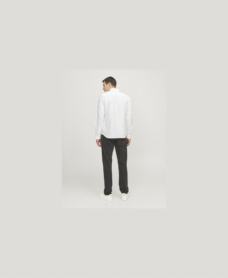 JJ-REBEL JREBOSCAR SHIRT LS NOOS White