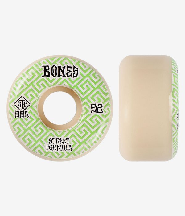 Bones STF V2 Series VI Rollen (white green) 52mm 99A 4er Pack