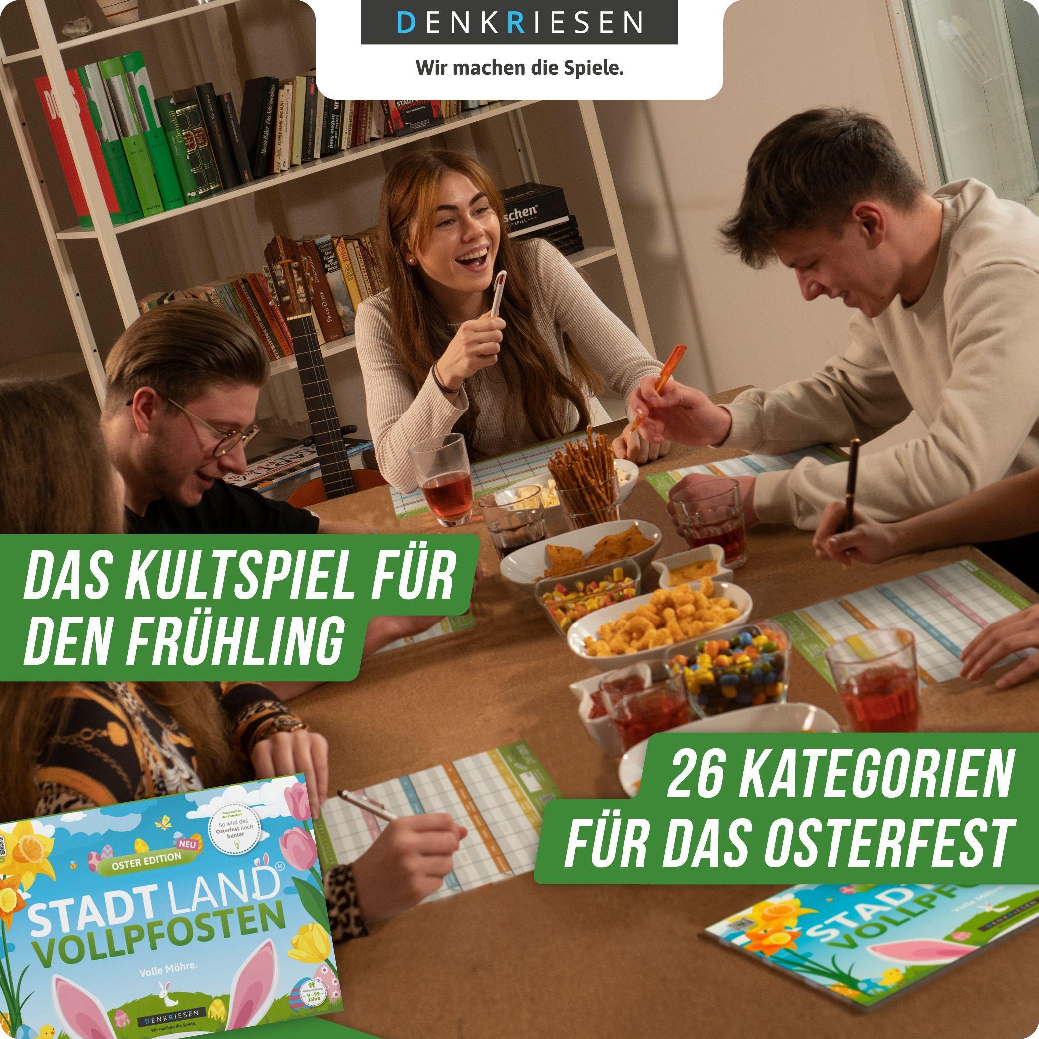 Denkriesen - Stadt Land Vollpfosten® - Oster Edition - 