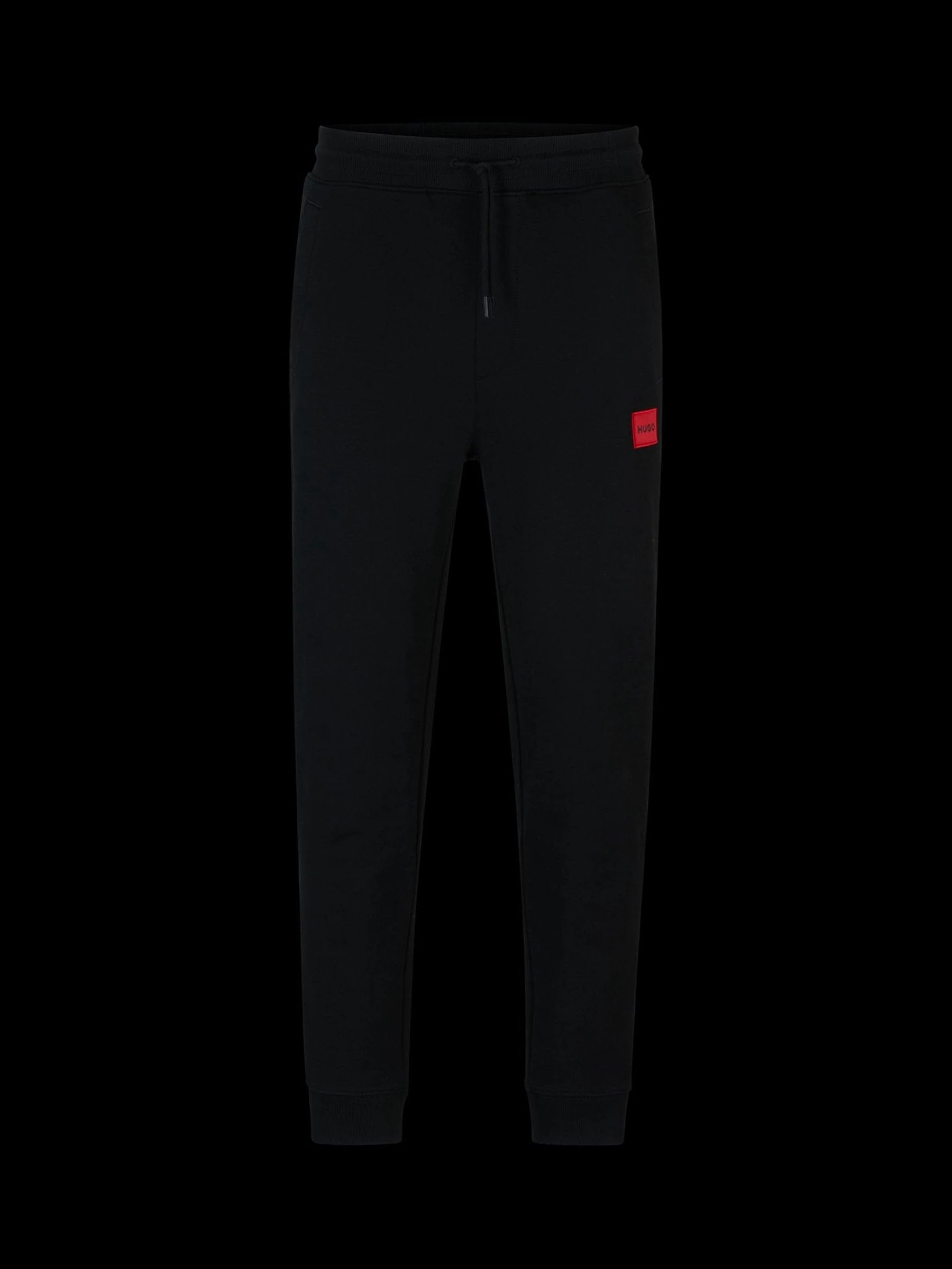 HUGO Logo Label Cotton Terry Joggers